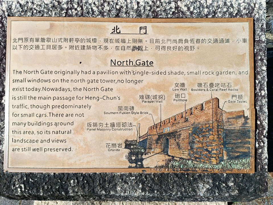 恆春縣城北門