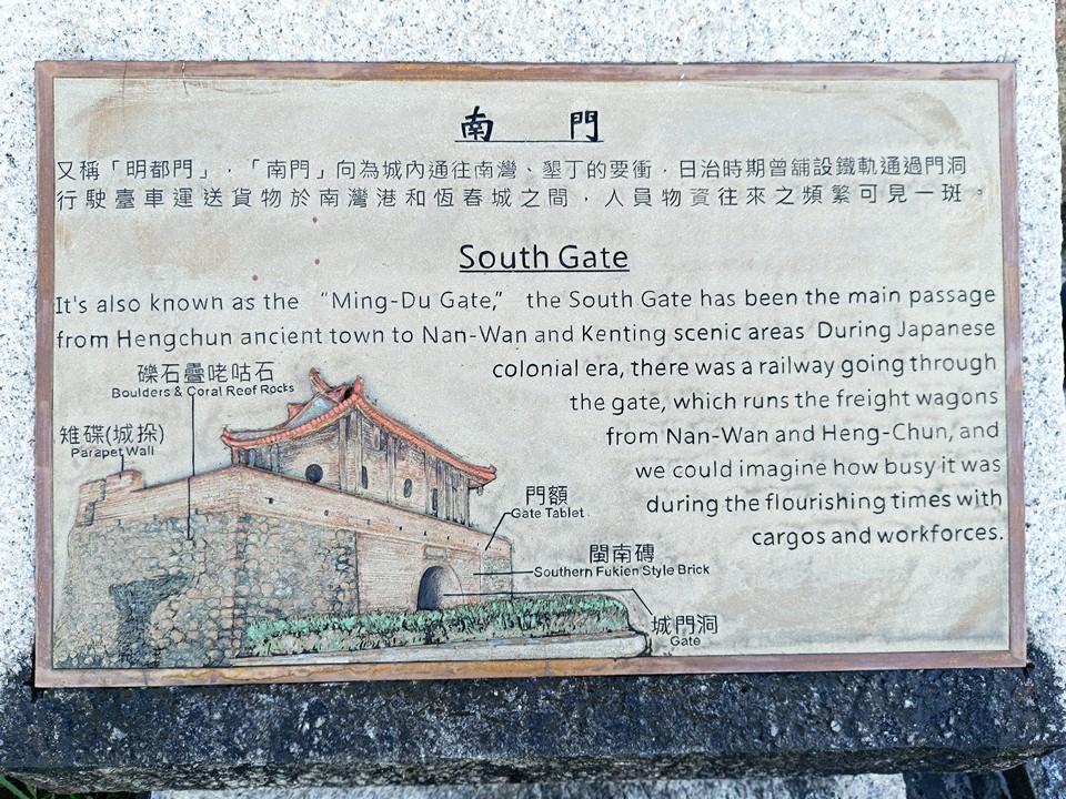 恆春縣城南門